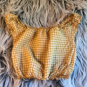 off the shoulder shirt by Brandy Melville